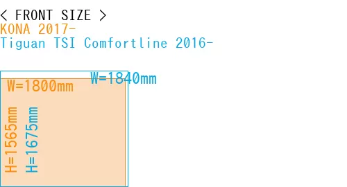 #KONA 2017- + Tiguan TSI Comfortline 2016-